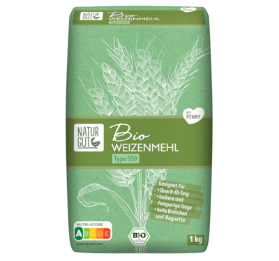 NATURGUT Bio Weizenmehl Type 550