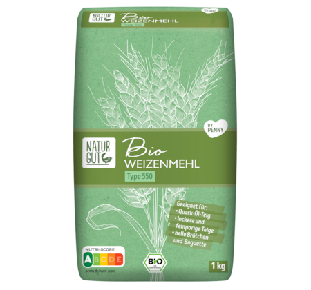 NATURGUT Bio Weizenmehl Type 550