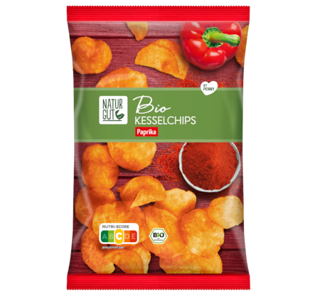 NATURGUT Bio Kesselchips Paprika