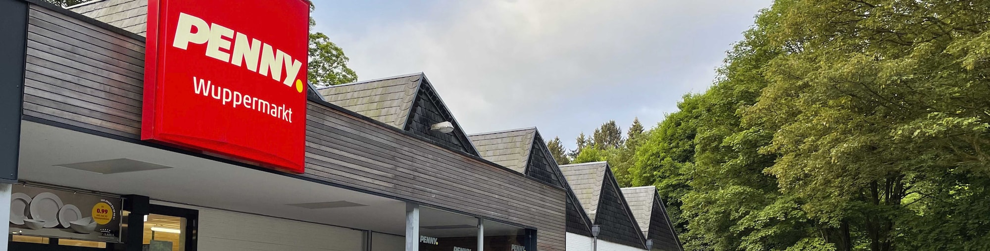 sie sehen den Eingang vom Penny Markt in Radevormwald Vogelsmühle 17b