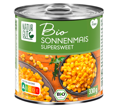NATURGUT Bio Sonnenmais, Supersweet