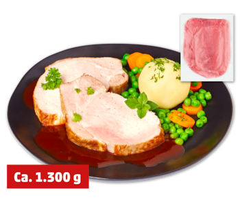 Frischer Schweinerückenbraten 4.49