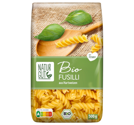 NATURGUT Bio Fusilli aus Hartweizen