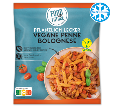 FOOD FOR FUTURE Vegane Penne Bolognese