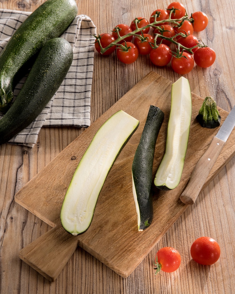 Dieses Bild zeigt, die Zucchini.