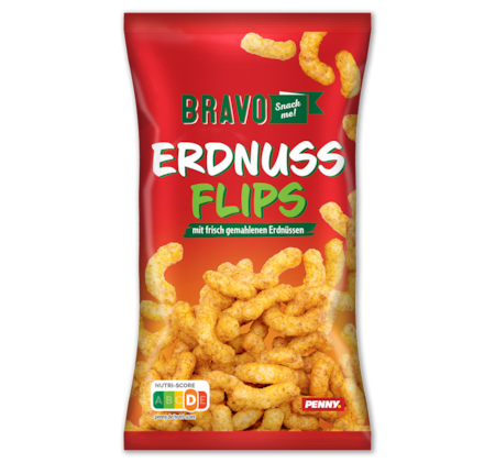 BRAVO Erdnuss Flips