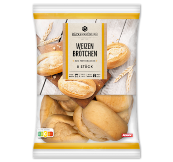 BÄCKERKRÖNUNG Weizenbrötchen