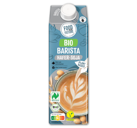 FOOD FOR FUTURE Bio-Hafer-Soja-Barista