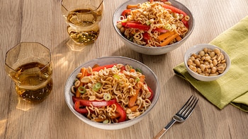 Asiatischer Nudelsalat