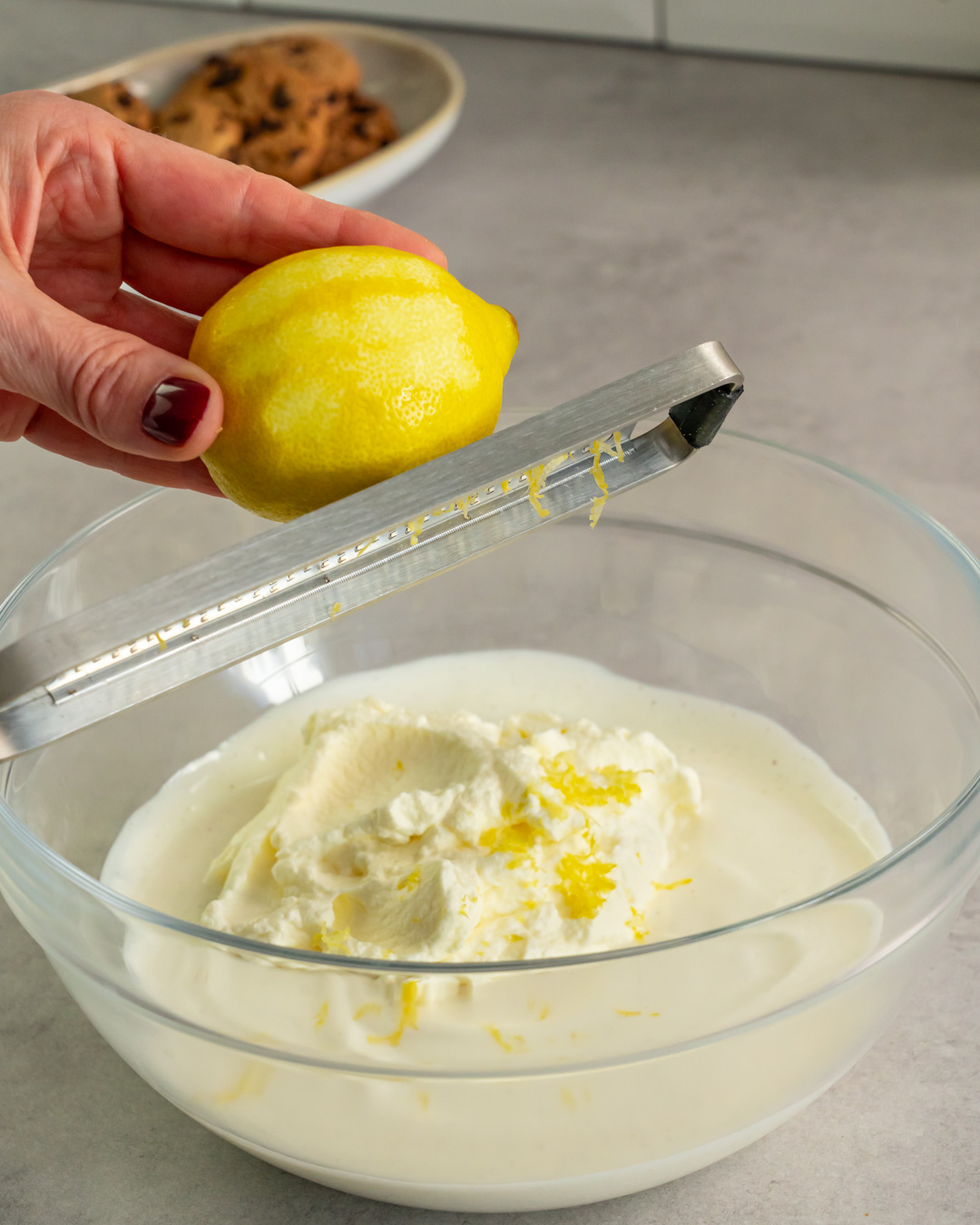 Einfaches Weintrauben Schichtdessert mit Cookies | PENNY.de Einfaches Weintrauben Schichtdessert mit Cookies | PENNY.de