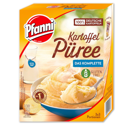 PFANNI Kartoffel Püree Das Komplette