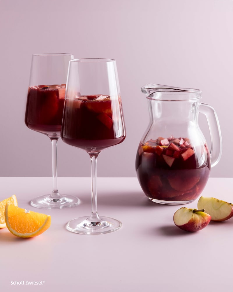 Dieses Bild zeigt den fertigen Sangria.