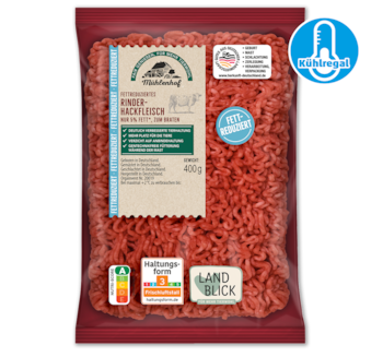 MÜHLENHOF Frisches Rinder-Hackfleisch 5.49