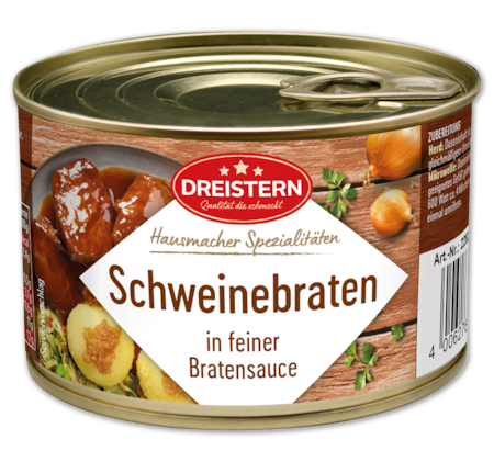 DREISTERN Schweinebraten oder Rippchen*