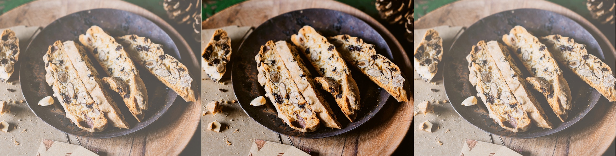 Cantuccini mit Schokolade