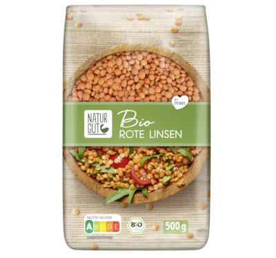 NATURGUT Bio Rote Linsen