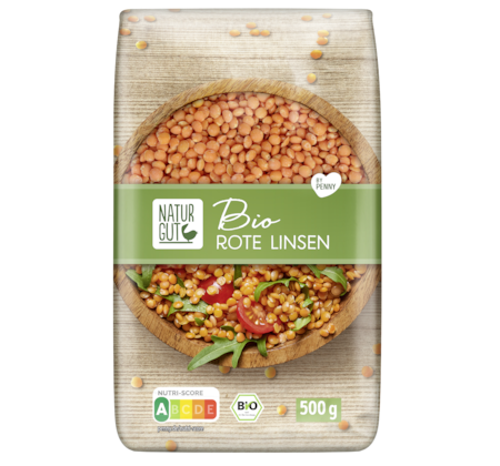 NATURGUT Bio Rote Linsen