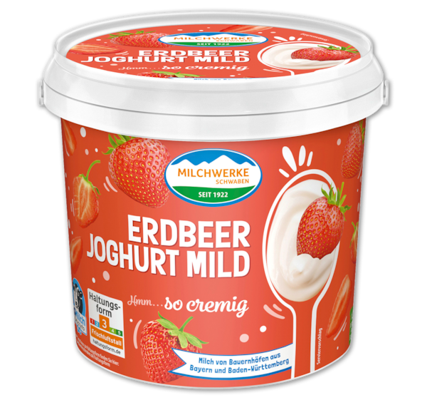 WEIDEGLÜCK Fruchtjoghurt 1.99