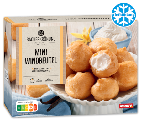 BÄCKERKRÖNUNG Mini Windbeutel
