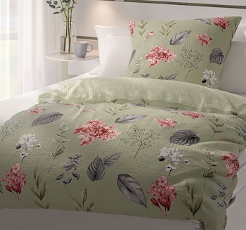 HOME IDEAS Living Seersucker-Bettwäsche-Garnitur*