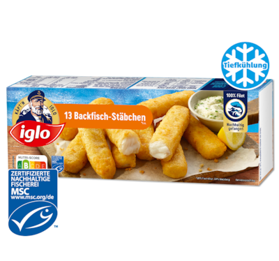 IGLO Backfisch-Stäbchen 2.99
