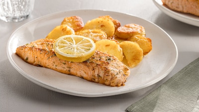 Lachs im Ofen 