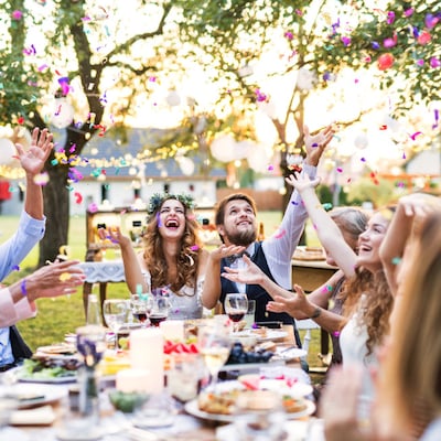 Party im Garten