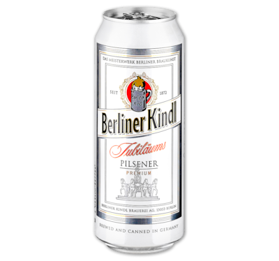 BERLINER KINDL Jubiläums-Pilsener 0.69
