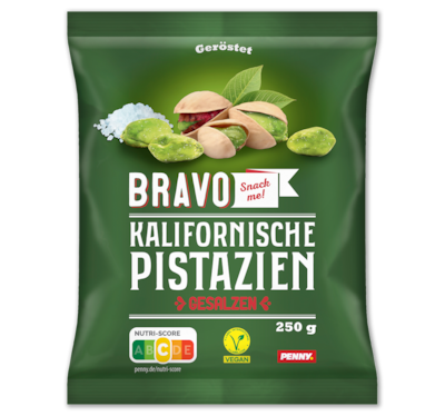 BRAVO Kalifornische Pistazien 2.49