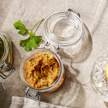 Tomaten-Mango-Marinade mit Kapern