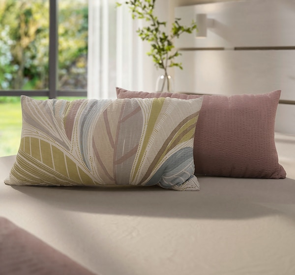 HOME IDEAS Living Seersucker-Wende-Kissenbezüge 4.99