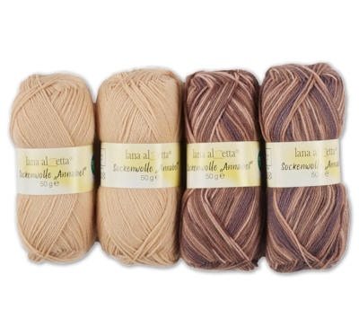 LANA ALZETTA Strumpf-und-Sockenwolle ANNABEL 5.99