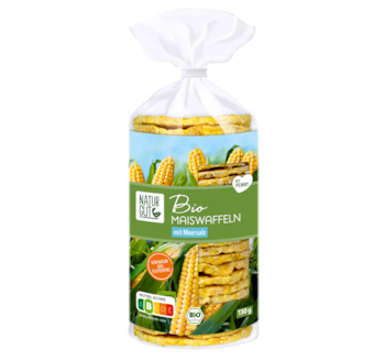NATURGUT Bio Maiswaffeln, mit Salz  