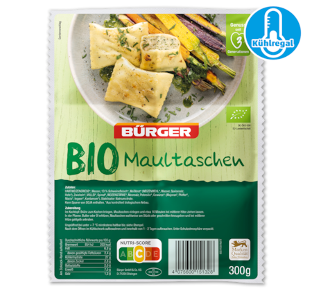 BÜRGER Bio Maultaschen*
