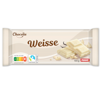CHOCO'LA Weisse Schokolade