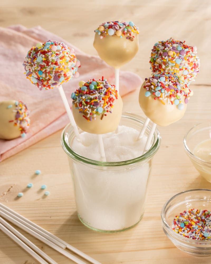 Dieses Bild zeigt unsere Cake Pops.