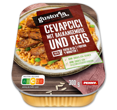 GUSTORIA Cevapcici 1.79²