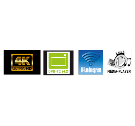 MEDION LIFE® X8502680 125,7 cm (50“) Ultra HD QLED Smart-TV 199.00