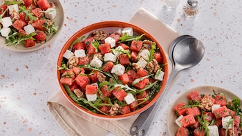 Wassermelonen-Feta-Salat