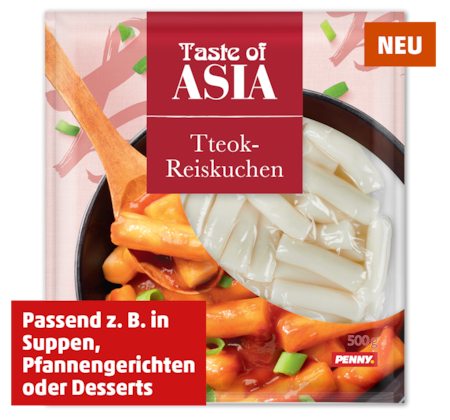 TASTE OF ASIA Tteok-Reiskuchen*