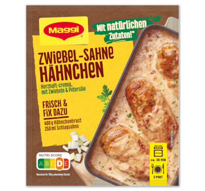 MAGGI Fix Zwiebel-Sahne Hähnchen*