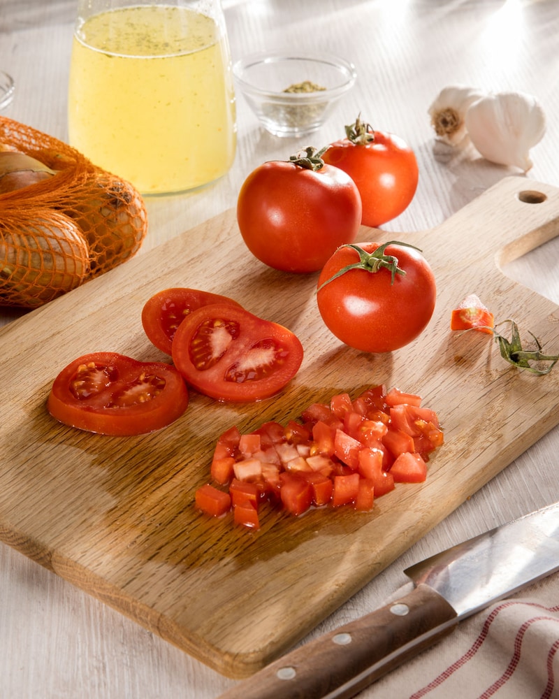 Dieses Bild zeigt die Tomaten.