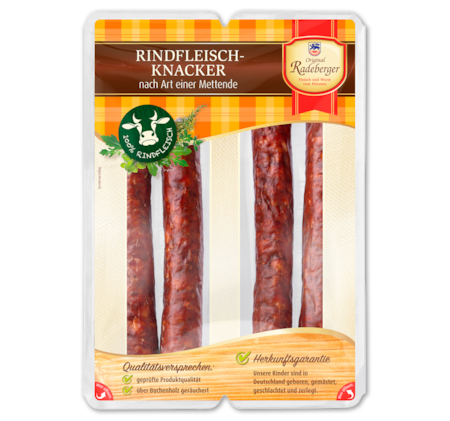 RADEBERGER Rindfleischknacker oder Käseknacker*