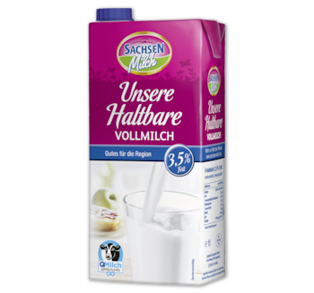 SACHSEN MILCH Unsere Haltbare Milch 0.99