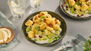 Gnocchi-Lauch-Pfanne