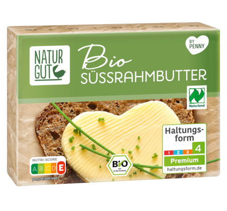 NATURGUT Bio Süßrahmbutter