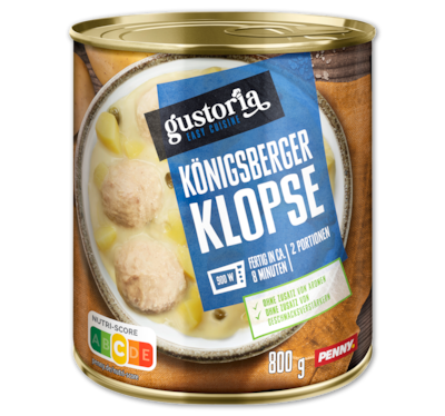 GUSTORIA Königsberger Klopse 2.49²