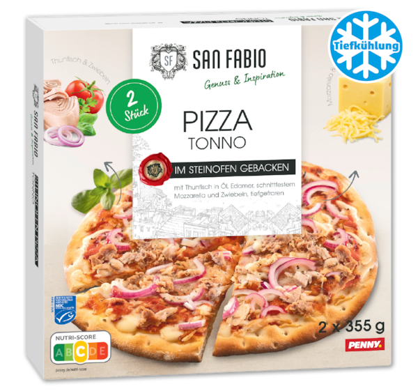 SAN FABIO Steinofen-Pizza  2.99