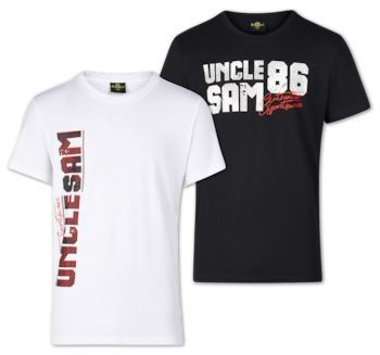 UNCLE SAM Herren-T-Shirt 3.99