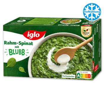 IGLO Rahm-Spinat